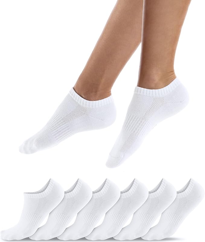 Unisex Everyday Ankle Socks 6-Pack