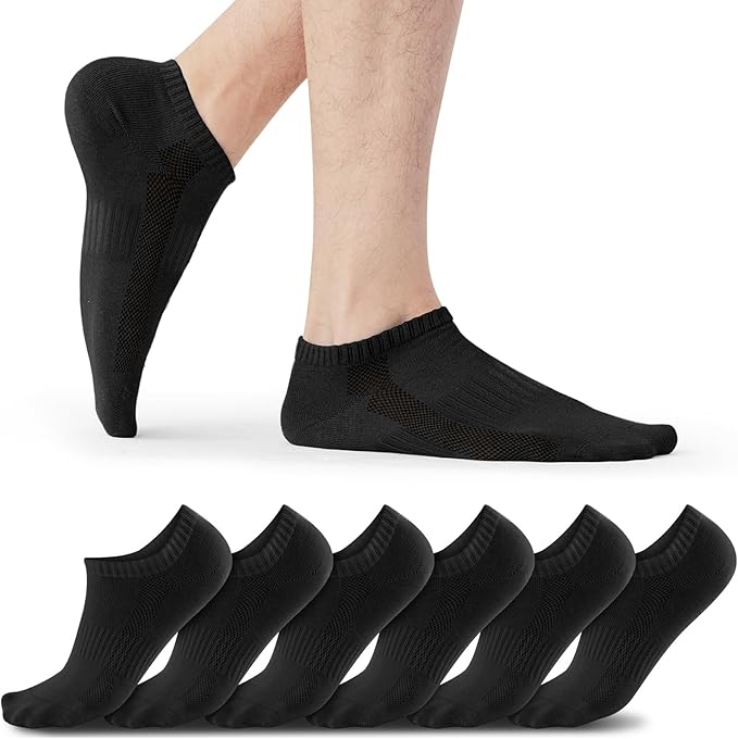 Unisex Everyday Ankle Socks 6-Pack