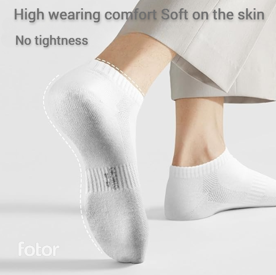 Unisex Everyday Ankle Socks 6-Pack